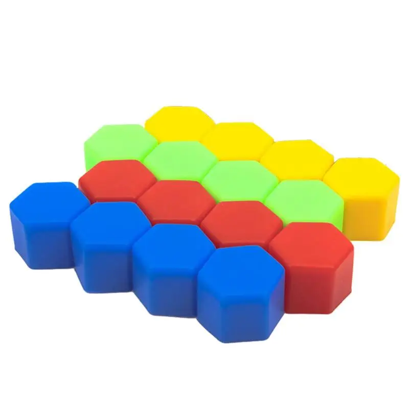 

20Pcs Car Nut 21mm Silicone Automobile Wheel Nuts Caps Rust Proof Hub Decorative Screw Nut Protective Cover