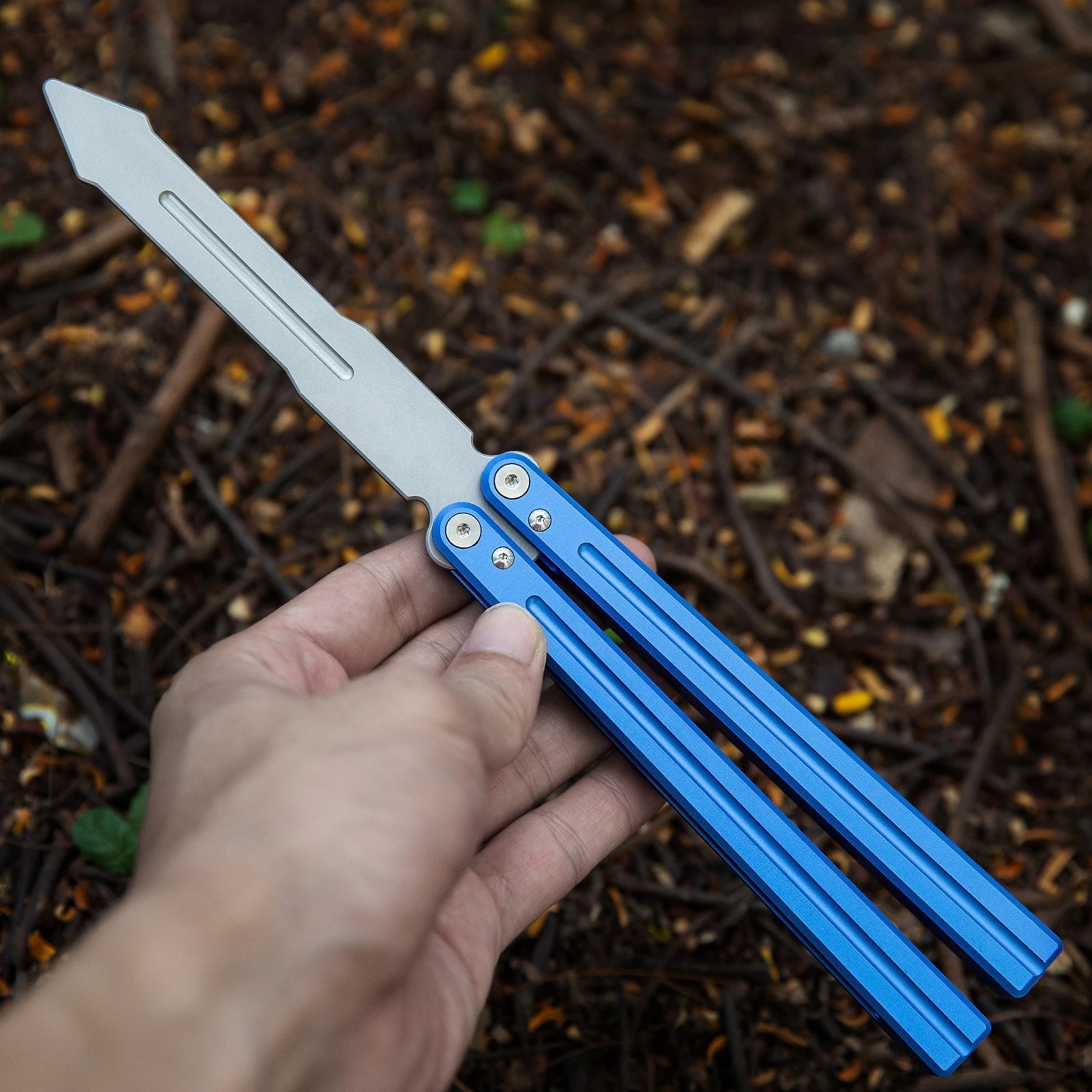 Складной тренировочный нож из алюминиевого сплава Ослепительная эффективная