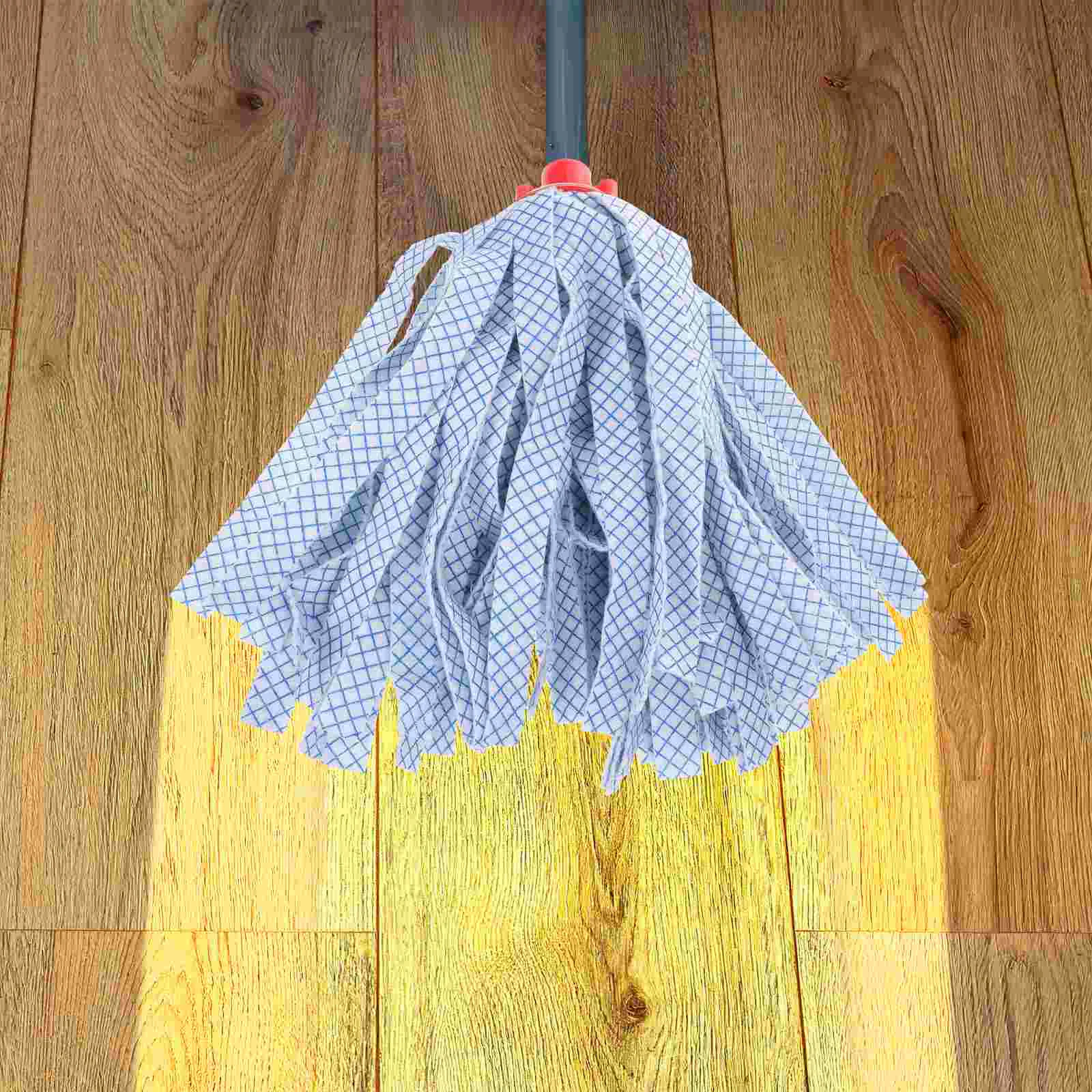 

Mop Head Cleaning Refill Replacement Cotton Heads Cloth Floor Reusable Microfiber Commercial String Wet End Mopping Yarn Tool