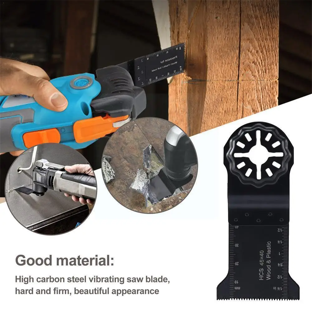 

1pc Oscillating Saw Blades Hcs Bi-metal Saw For Starlock System Oscillating Electric Trimmer Cutting Wood Tools Y8X8