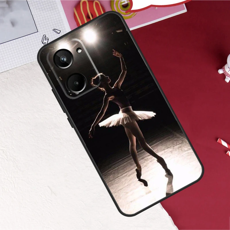 Чехол с изображением танцующей девушки для Realme 10 Pro Plus 8 9 C35 C31 C30 C11 C15 C21Y C25Y GT Neo 3T 2T 5