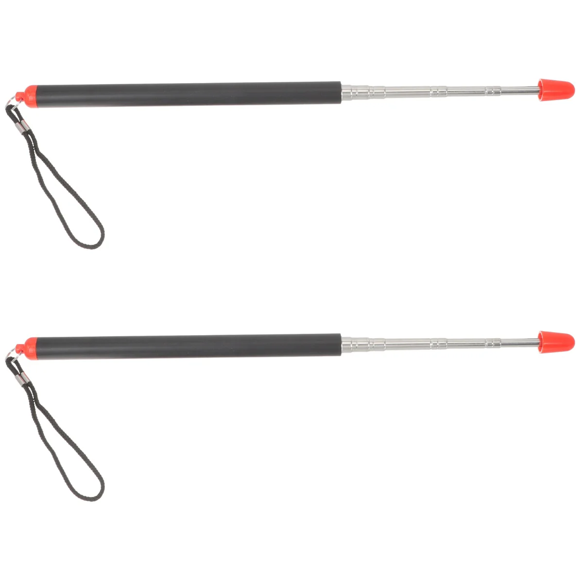 

2 Count Telescoping Pointer Multifunction Pointing Rod Handheld Teachers Pointing Rod Abs Pointing Rod Teaching Travel