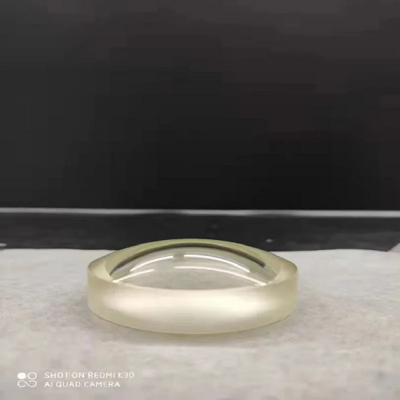 

N-BK7 Diameter 9mm Optical Plano Convex Lens Effective Focal Length 13.5mm Radius9.09mm Edge Thickness1.41mm