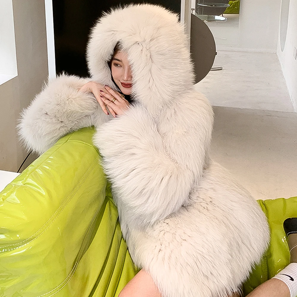 Высококачественные роскошные шубы из искусственного меха женская Свободная