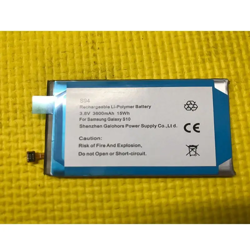 1 шт. перезаряжаемая батарея для Samsung Galaxy S10 S10X SM-G9730 G973F G973U G973W SM-G973 высокое качество