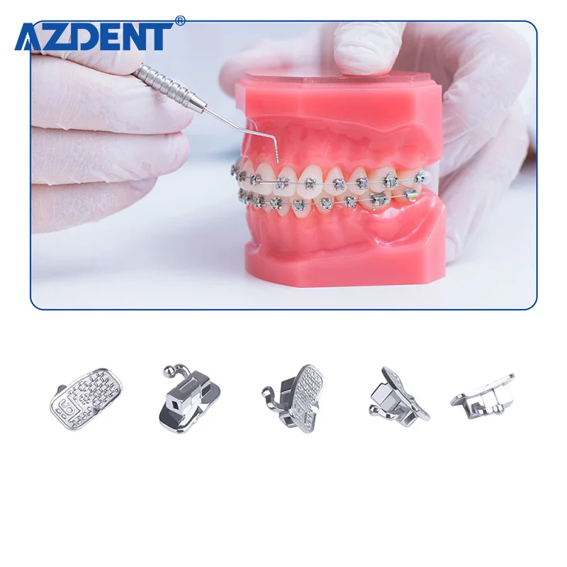 AZDENT De ntal Ортодонтическая буккальная трубка 1ST для молярного склеивания одна