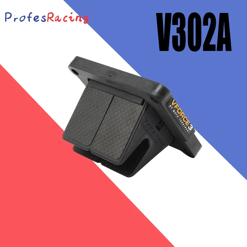 

Motorcycle Carbon Fiber V-Force 3 Reed Valve System V302A For Yamaha YZ125 RM250 1995-2004