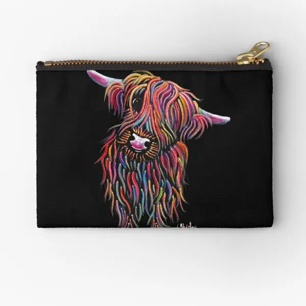 

Шотландская Highland Cow Bolly By Shirl кармашки на молнии для ключей для женщин и мужчин, сумка, трусики, чистые носки для монет, карман для денег, упаковка бумажника