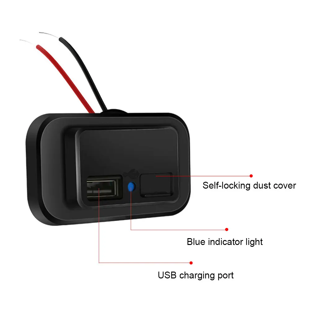 Автомобильное зарядное устройство с двумя USB-разъемами USB-адаптер для зарядки 4 8 А