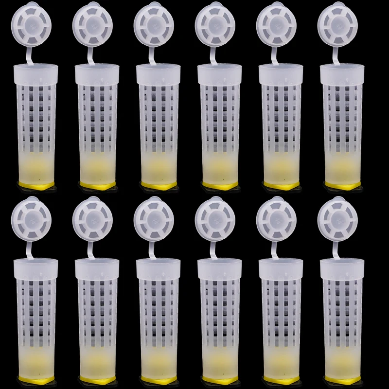 80 шт. Пластиковые Клетки для вывода пчелиных маток