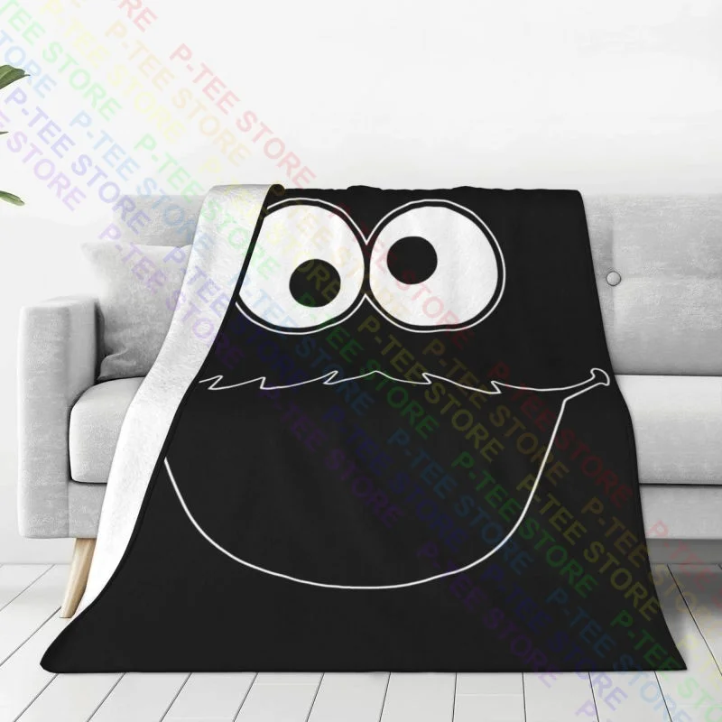 Одеяло с улыбающимся лицом для печенья Elmo Krumel домашнее классическое всесезонное