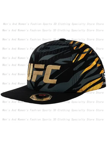 2025 Новая шляпа для боксерского матча UFC, хит продаж, мужская и женская бейсболка для экстремальных видов спорта, регулируемая кепка с утконосом