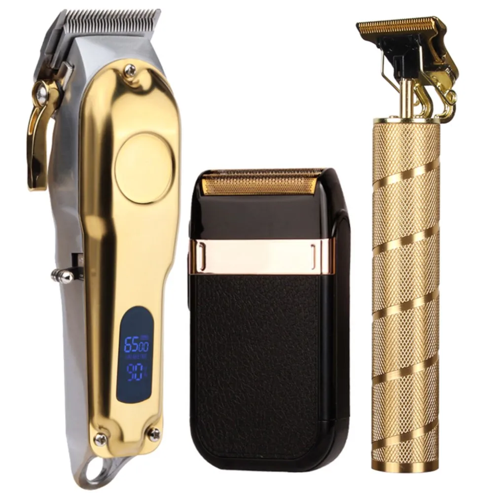 

2022 машинка для стрижки волос, электрический триммер для волос, Беспроводная Бритва, триммер 0 мм, Мужская Парикмахерская Машинка для стрижки...