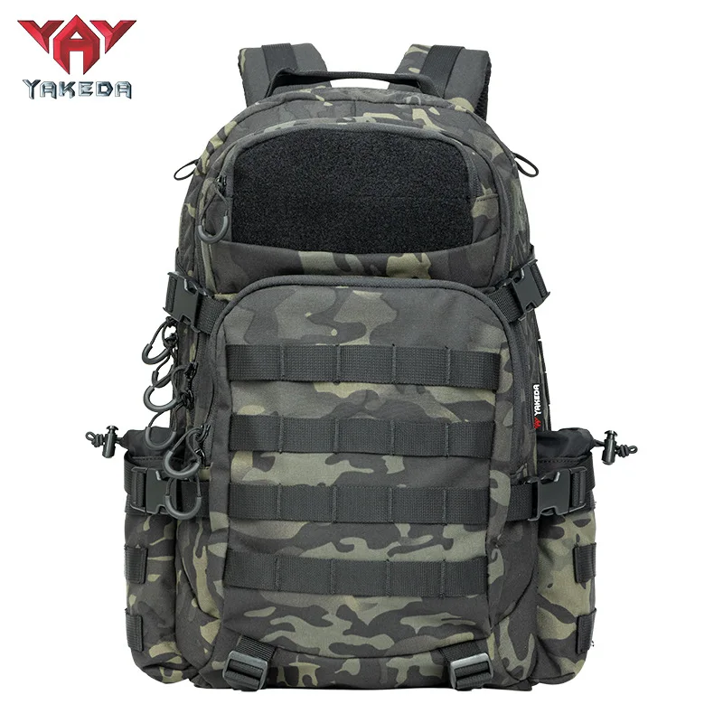 Тактический рюкзак YAKEDA Military Fan 500D, износостойкий, мужской, для походов и альпинизма, с системой Molle, для активного отдыха и тренировок, снаряжение для CS (art.: 3920db73cffab) - 3920db73cffab