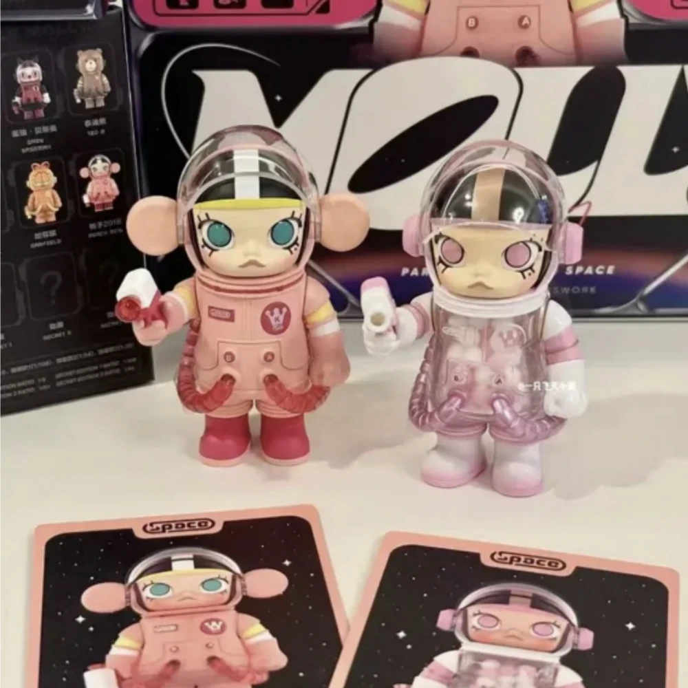 В наличии натуральная Mega Space Molly 100% серия слепая коробка третьего поколения