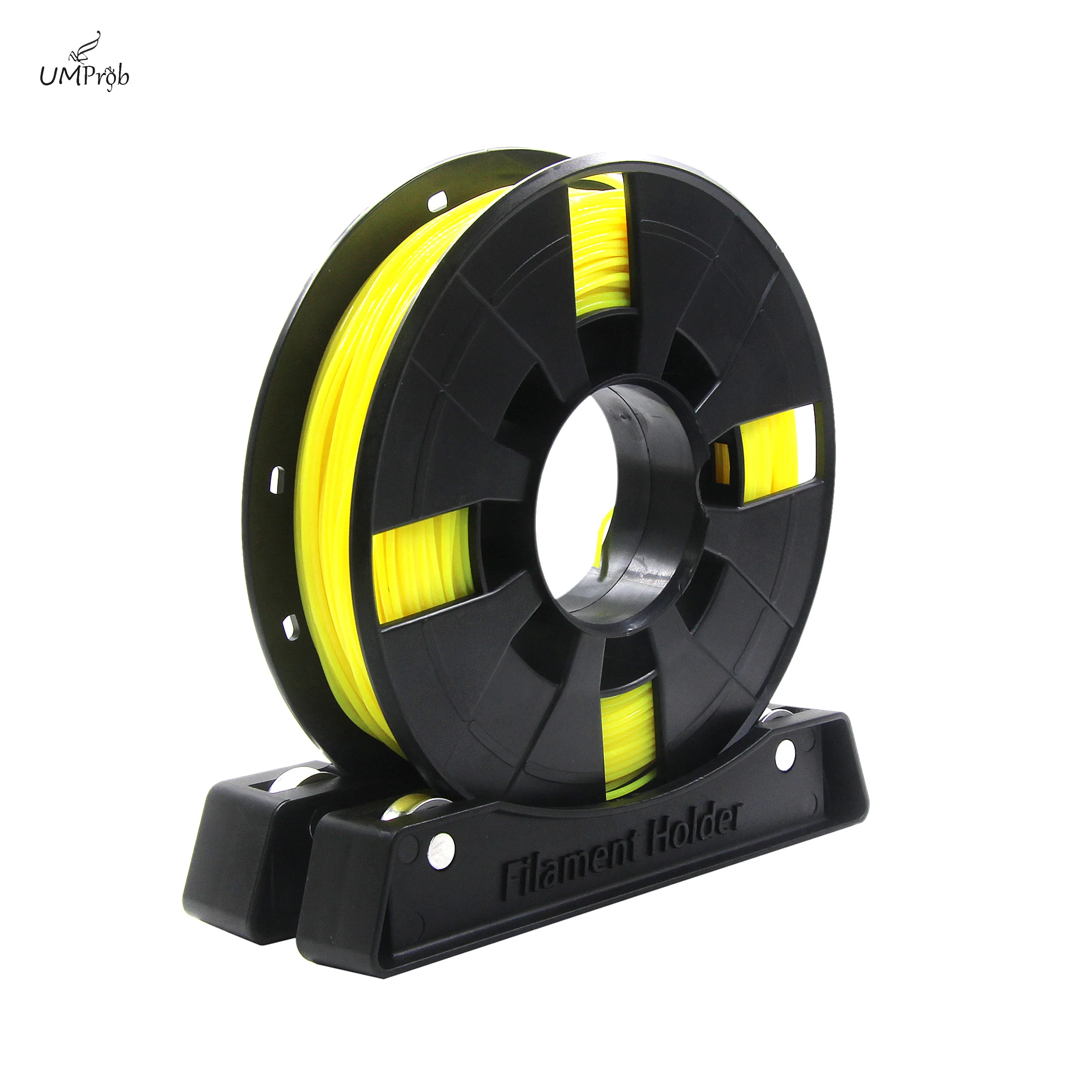 3D printer filament spool holder, 2 pieces, metal bearing design, compatible with all types of filaments, suitable for PLAABST (art.: 3920c8d5ec991) - 3920c8d5ec991