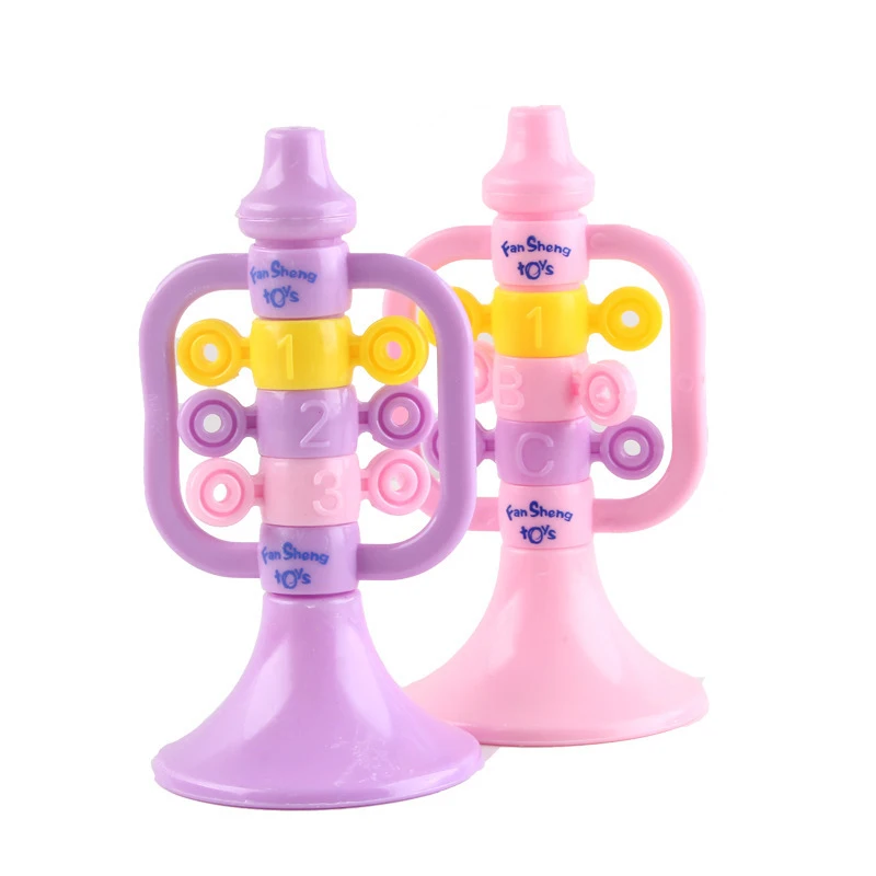

1PC Baby Music Toys Early Education ToyColorful Baby Music Toys Musical Instruments For Kids Trumpet Random Color