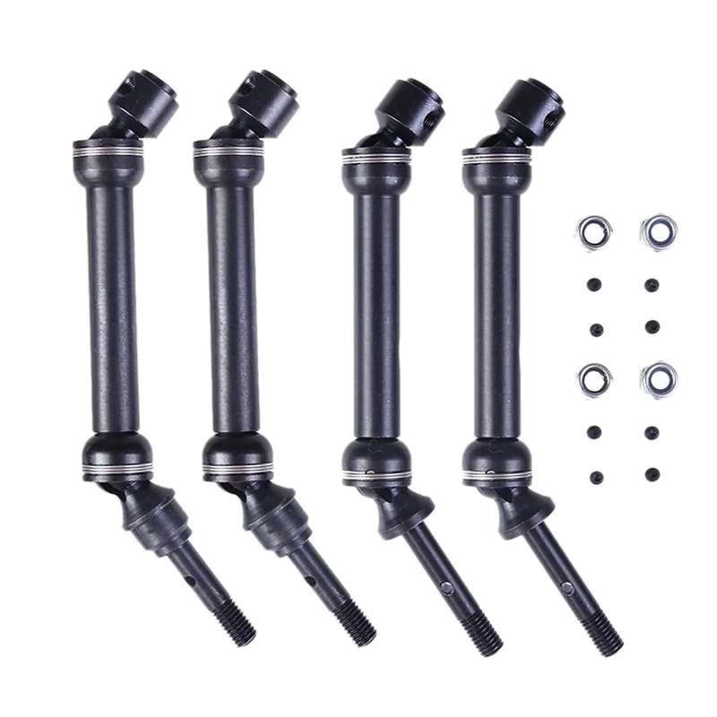 

CVD Steel Front & Rear Drive Shaft Duty For Traxxas 1/10 Slash 4X4 SLA017 SLA018