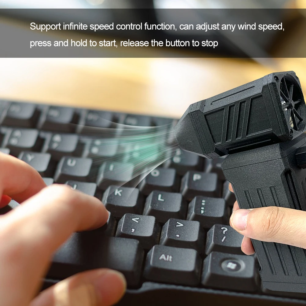 Маленький Турбовентилятор с регулируемой скоростью мощный вентилятор 110000 об/мин