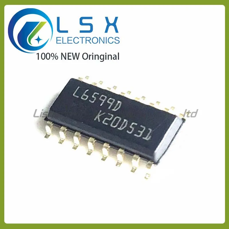 Оригинальный чип L6599D L6599DTR L6599 посылка SOP-16, ЖК-дисплей, блок питания SOP16