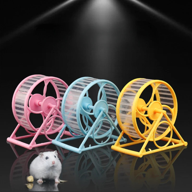 

Колесо для домашних животных колесо для хомяка маленькие игрушки для бега упражнения бега Шиншилла Спорт крысы аксессуары колесный шар крыса