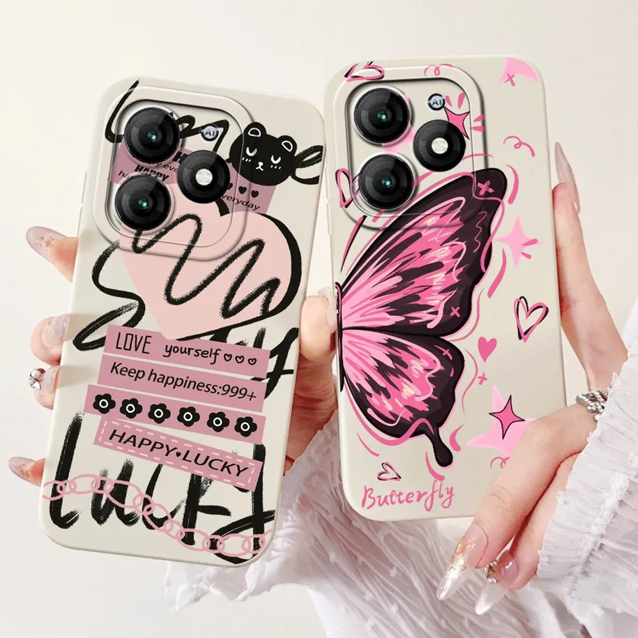 Чехол для Itel A70 A60 A60S A665L A662LM защитный матовый чехол объектива мягкий силиконовый