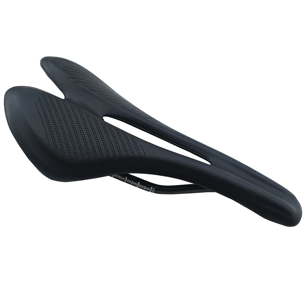 

2022 Carbon Fiber Road Mtb Saddle Use 3k T800 Carbon Material Pads Super Light Leather Cushions Ride Bicycles Seat