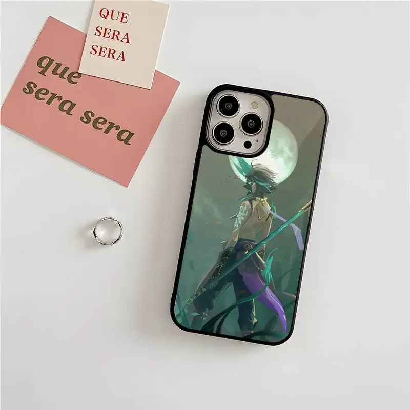 Ударный чехол для телефона Xiao Genshin IPhone 11 13 12 Max Pro Mini 6 7 8 Plus X Xs XR SE2020 Жесткий