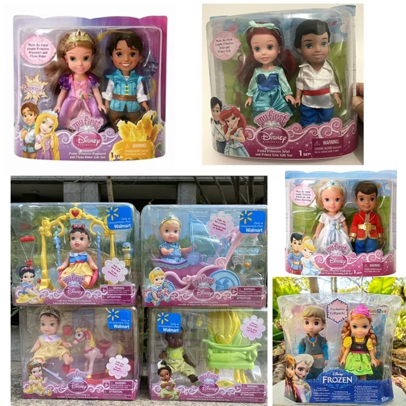6 Inch Little Princess Baby Doll Belle Diana Snow White Cind