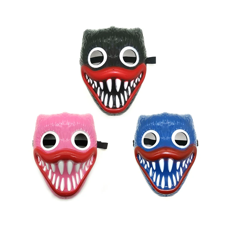 

Huggy Wuggy Mask Cosplay Toy Poppy Playtime Game Horror Mask Helmet Party Mask Masquerade Peluche Toy For Children Birthday Gift