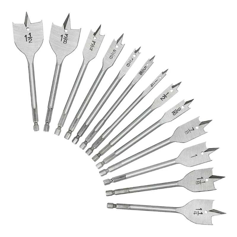 

Y1UD 13 Pcs Drill Bit Set with Polished Surface for High Wear Resistance