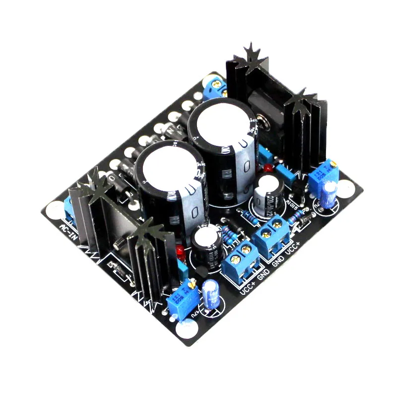 

KYYSLB Sliding LT1083CP Home Audio Amplifier Adjustable Power Supply Sound HIFI Linear Dual Output 3300UF/50V
