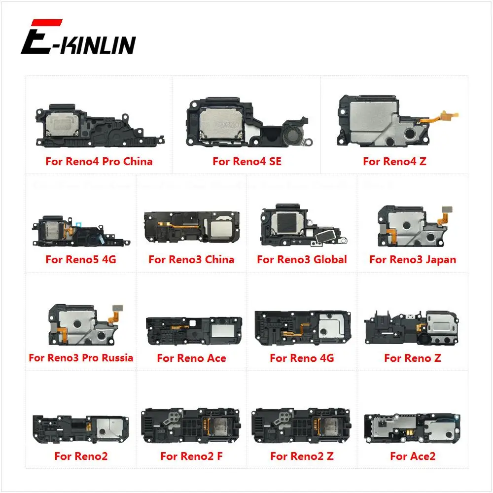 

Rear Bottom Buzzer Ringer Loudspeaker For OPPO Reno5 Reno4 Reno3 Reno2 Pro SE Z F Ace Ace2 Loud Speaker Flex Cable