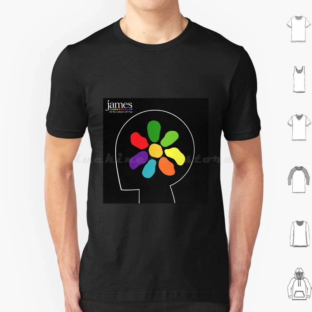 Футболка James Mpritkaji с надписью All The Colors Of You 6Xl