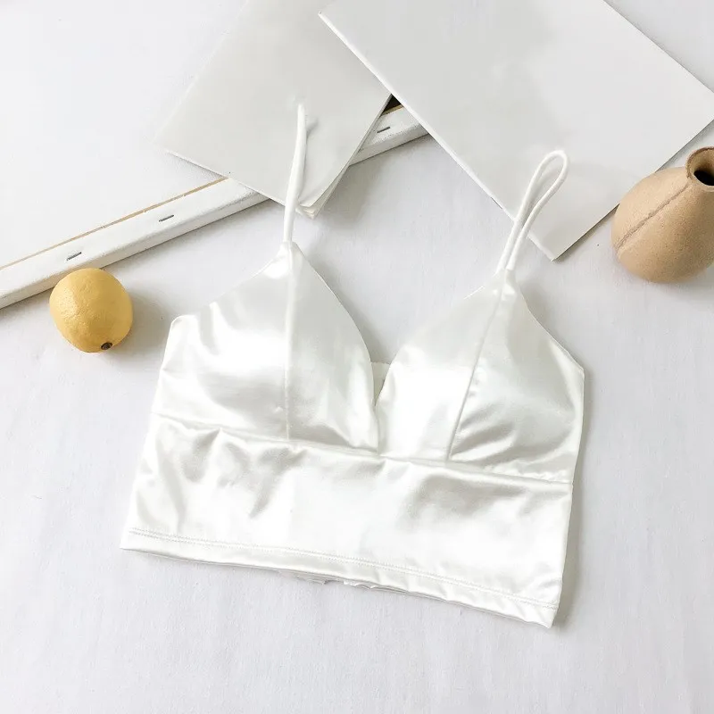 1pcs New Sexy Beauty Back Tube Top Anti-light-gathering Bra Fitness Sports Model Underwire Underwear Women Lingerie