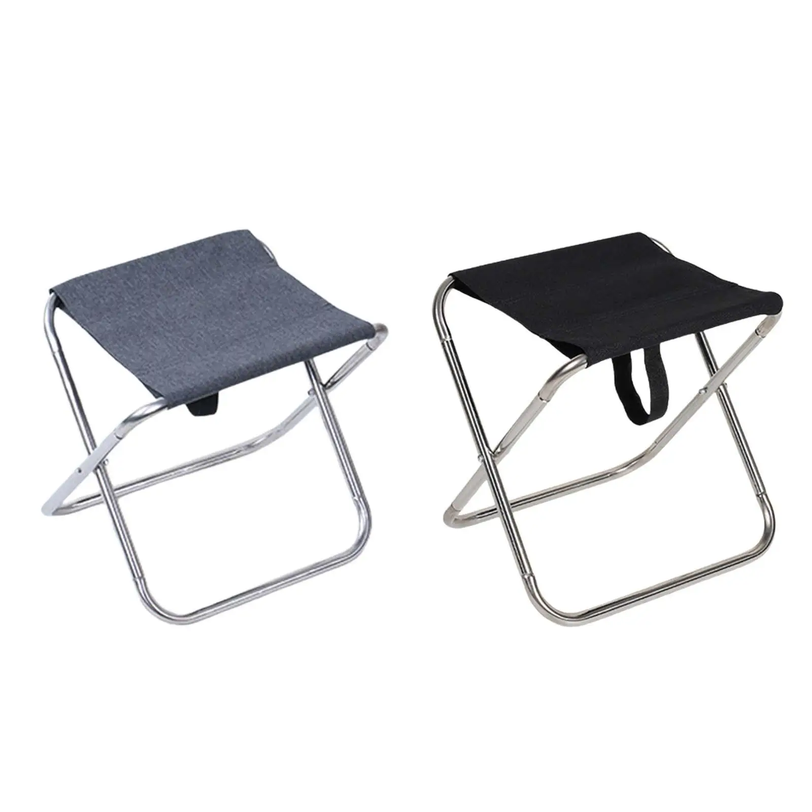 

Folding Stool Camping Strong Load Capacity Ultralight Wear Resistant Saddle Chair for Park Gardening Picnic Hiking Traveling