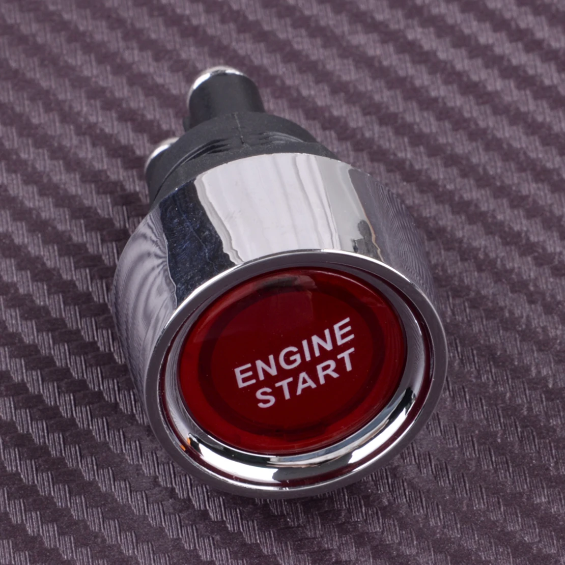 

Универсальный кнопочный переключатель зажигания автомобильного двигателя 12 В/24 В 50 А красный