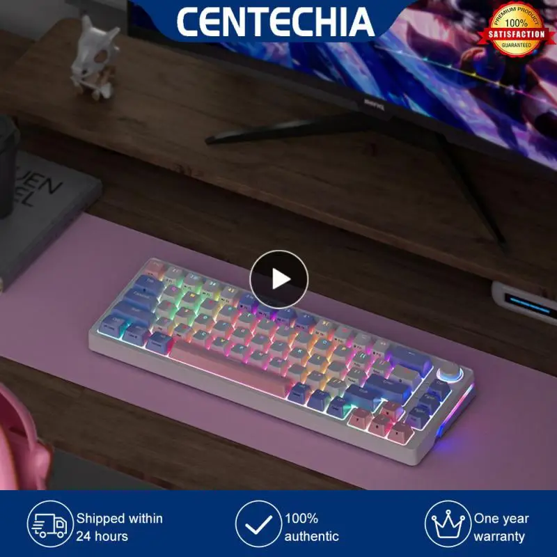 

Клавиатура беспроводная со светящимися линиями и Usb-интерфейсом