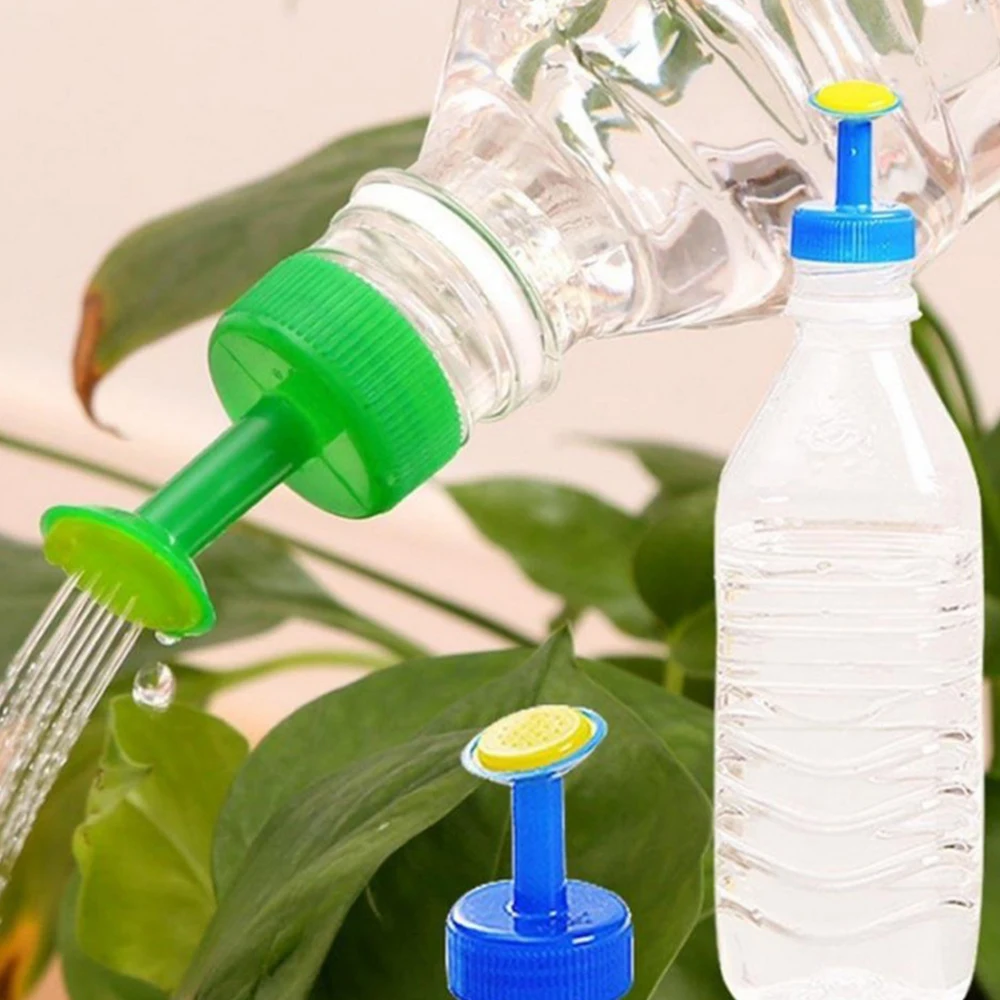 

8Pcs PVC Plastic Bottle Cap Sprinkler Watering Little Sprinkler Head Watering Vegetables Nozzle