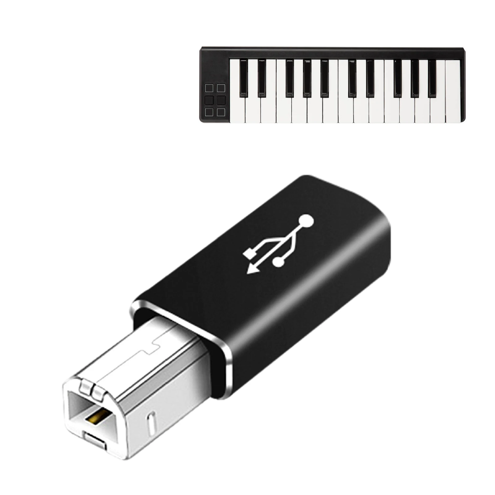 Адаптер USB Type C мама-USB B папа |