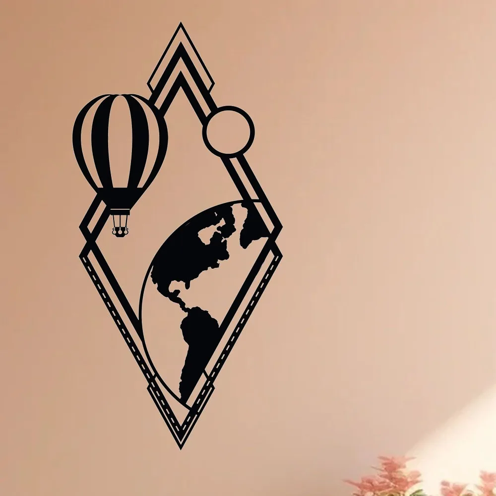 Воздушные шары и ГЛОБУСЫ в современном стиле Металлический Настенный декор