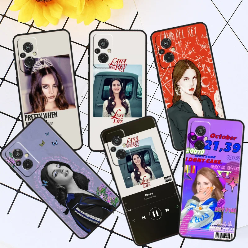 

Sexy singer model Lana Del Rey Phone Case For Xiaomi Redmi A1 12C 11A 11 10C 10 9T 9AT 9A 10A 9C 9 8A 8A 7A 7 Plus Black Cover