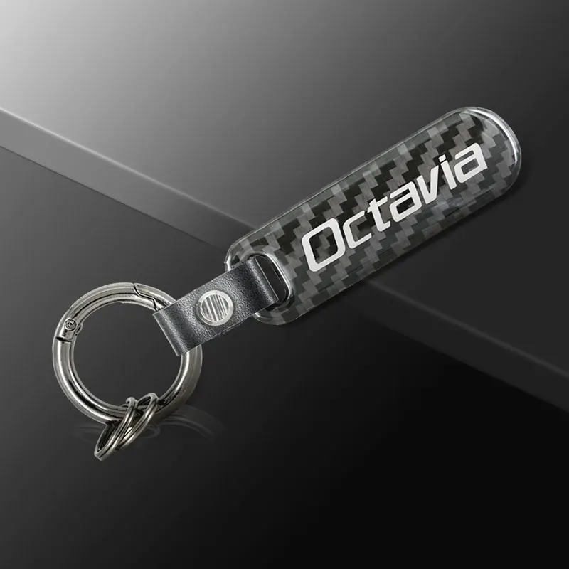 

Стайлинг автомобиля, сплав цинка, углеродное волокно, брелок, держатель для Skoda KAMIQ Superb Octavia FABIA, эмблема, аксессуары