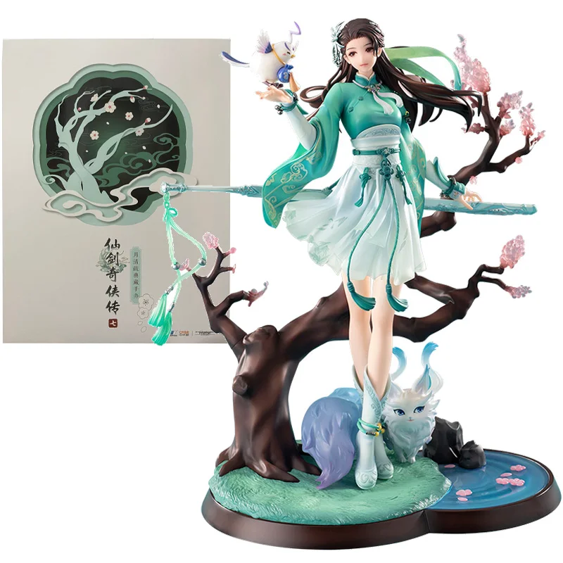 

In Stock Original 1/8 HobbyMax Yue Qingshu Sword and Fairy 7 25CM Anime Figure Model Collectible Action Toys Gifts