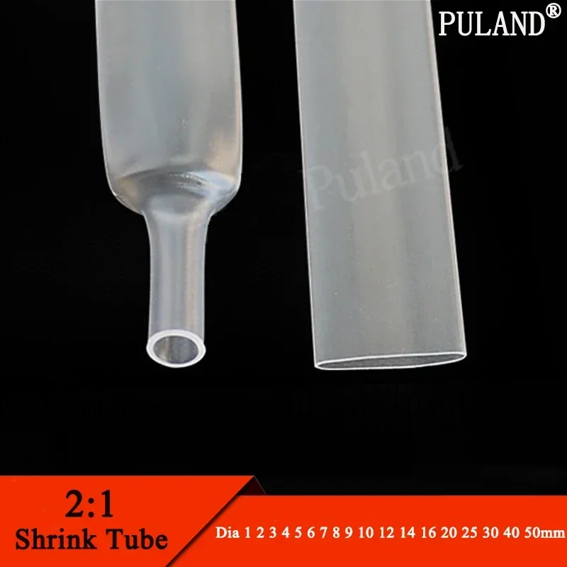 

Теплоусадочная трубка PULAND прозрачная 0,6-80 мм