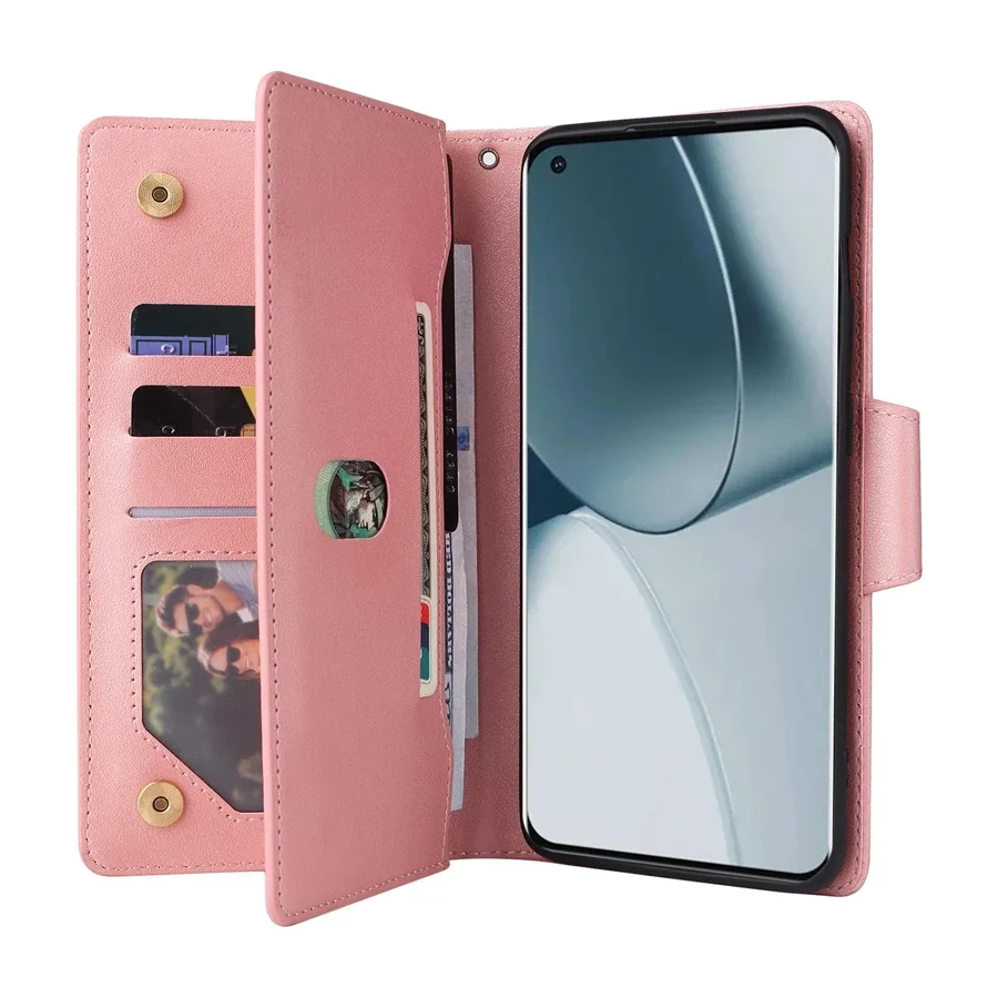 Кожаный ремешок флип-чехол для One Plus 10 9 8 7 7T Pro Nord 2 N10 N20 N100 N200