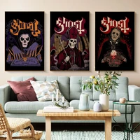 ghost band art poster vintage room home bar cafe decor room wall decor