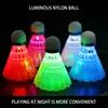 3/4pcs Lighting Badminton Dark Night Colorful LED Lighting Sport Badminton Light Spot Shuttle cock Accessories shuttlecock 1