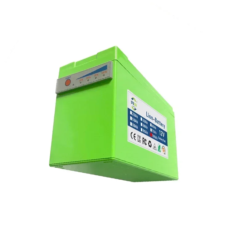Литиевый аккумулятор 12 В 80 Ач встроенный BMS для солнечной лодки с зарядным