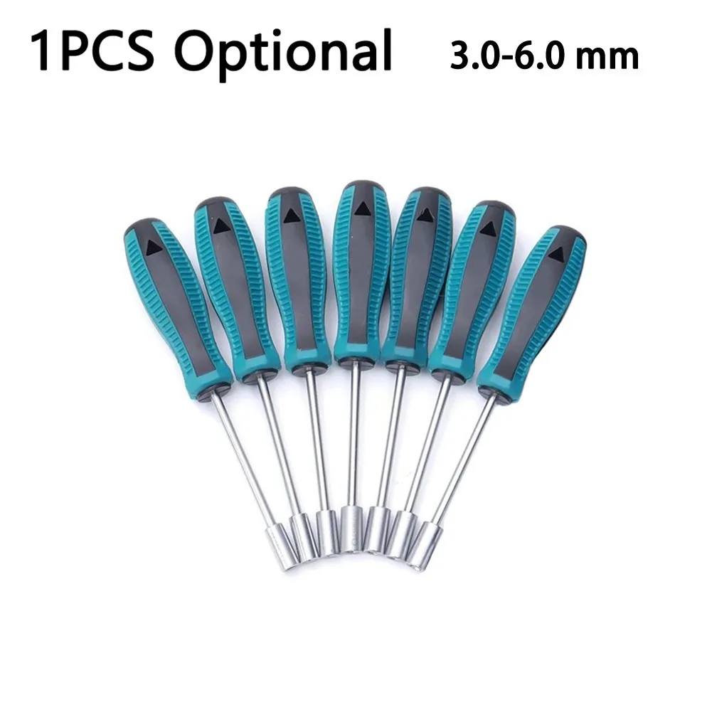 

3-6mm Metal Screwdriver Hex Key Socket Screwdriver Socket Screwdriver Hand Tool Parafusadeira Ferramentas Multifuncionais Set
